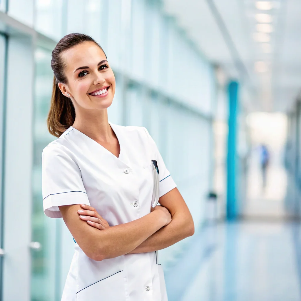 Professionnelle satisfaite de sa prise de rendez-vous en ligne